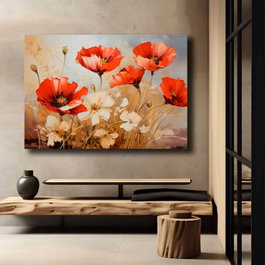 Wallity Cuadro Decorativo en Lienzo Multicolor 70 x 100 cm